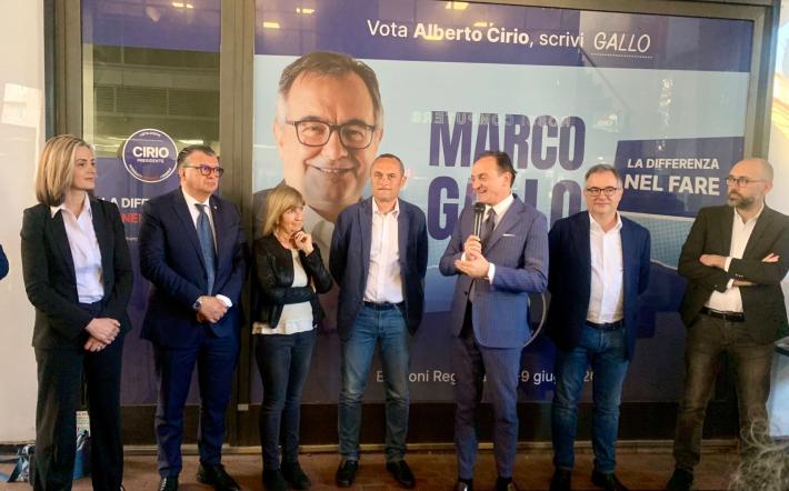 Cuneo, elezioni regionali: aperto il comitato elettorale di Marco Gallo, candidato nella lista Cirio