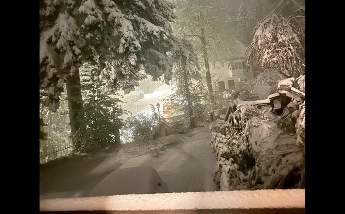 La neve a bassa quota di fine aprile