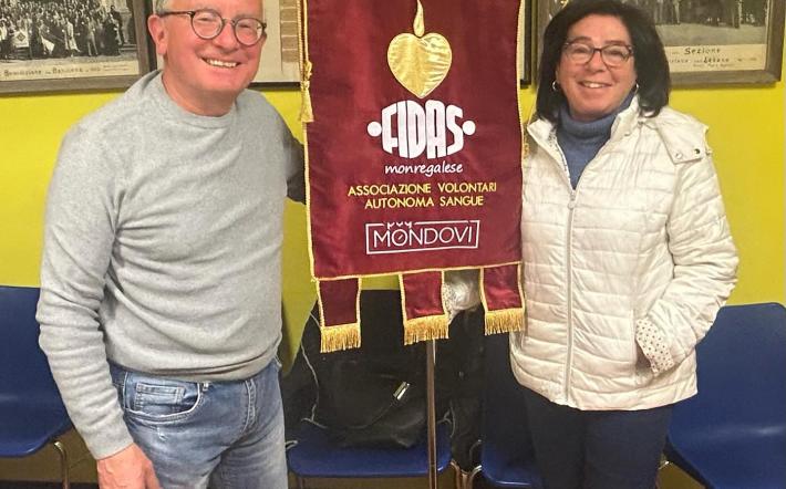 Jolanda Fenoglio nuova presidente dei donatori di sangue della Fidas Monregalese