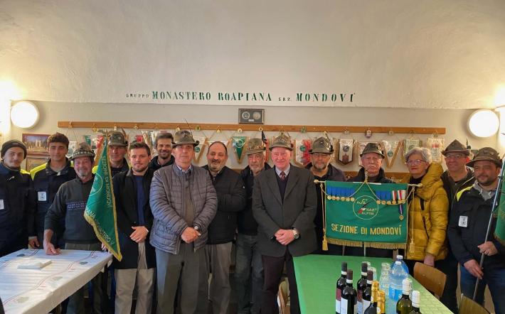 Inaugurata la nuova sede del gruppo Alpini Monastero-Roapiana presso la Crusà