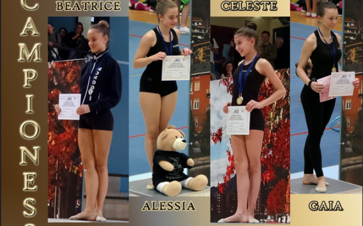 Ginnastica Ritmica: tante campionesse regionali per Mondovì 