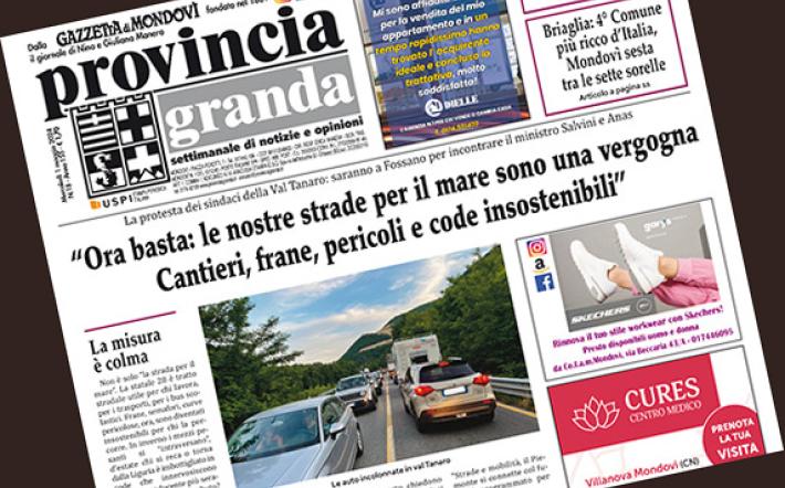 "Provincia" è in edicola già OGGI (martedì 30 aprile). L'anticipo delle vostre notizie