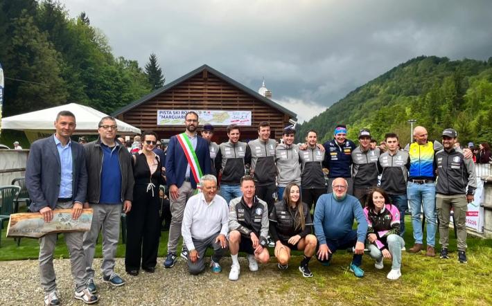 Anche Dorothea Wierer all’inaugurazione della nuova pista di skiroll a Chiusa Pesio