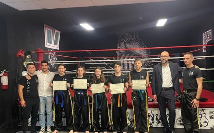 Fazzari premiazione comune