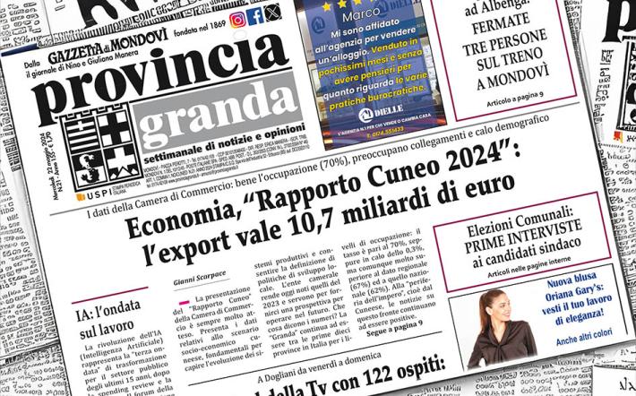 Oggi su carta, web, applicazioni per smartphone e tablet. BUONA LETTURA DELLE "VOSTRE" NOTIZIE