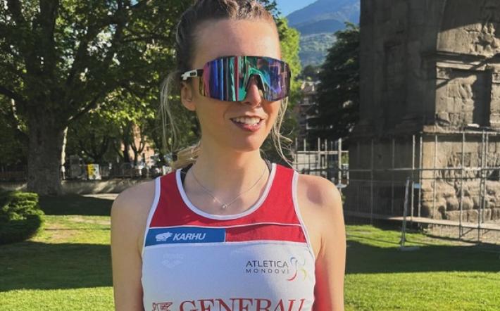 Podismo: Laura Restagno, nuovo personale sulla Mezza