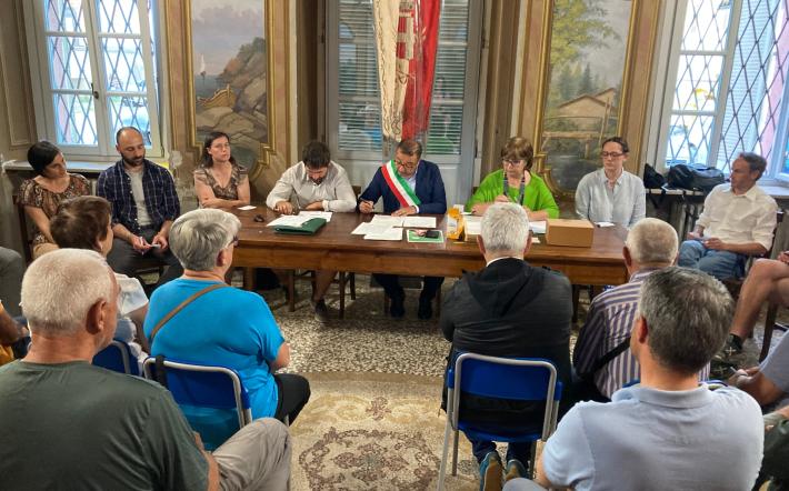 Rocca de' Baldi: l'insediamento del nuovo sindaco Alfonso Porfido