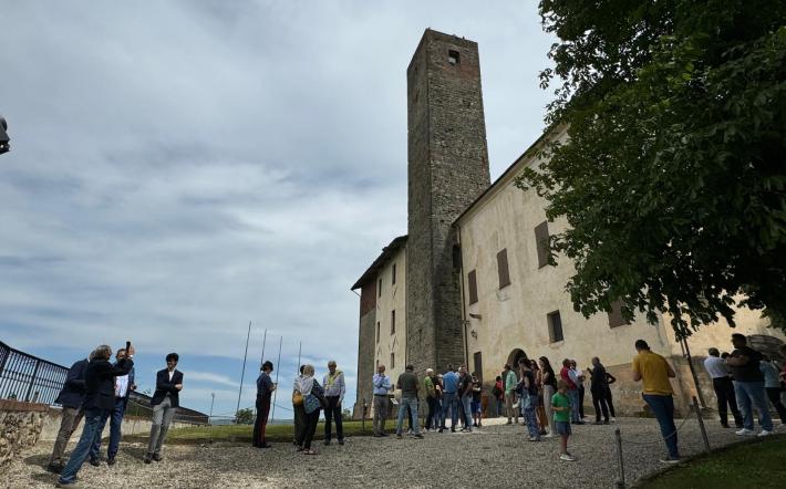 Mombasiglio: inaugurato il sentiero del castello 
