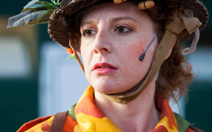 Sara Dho nel “Miles Gloriosus” a Siracusa