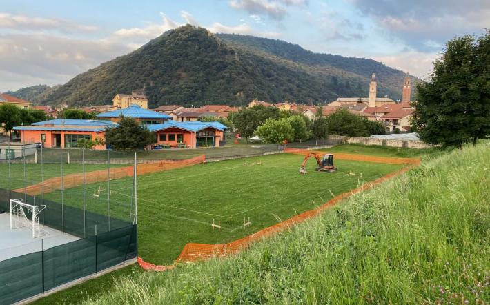 Chiusa di Pesio: via ai lavori per il nuovo campo da beach volley