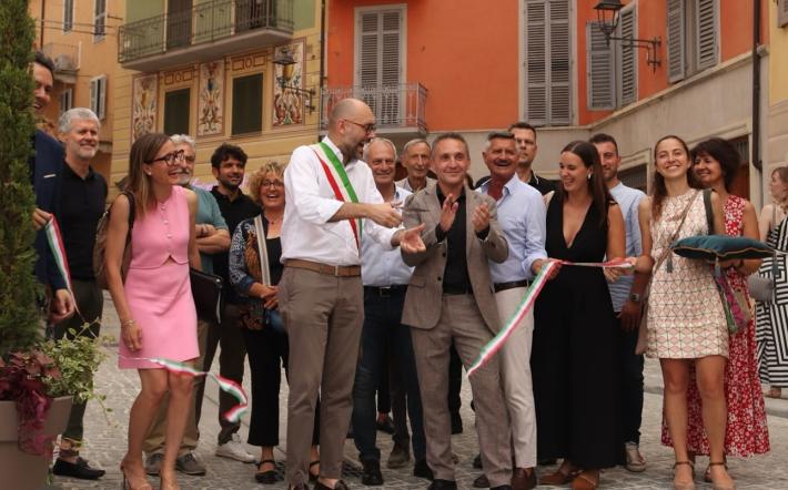Mondovì: taglio del nastro e conclusioni per la conclusione dei lavori al Borgheletto PER IMMAGINI