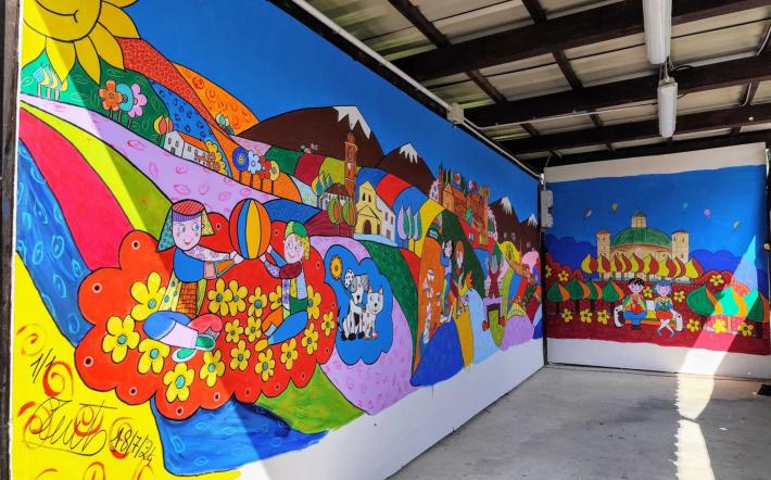 Sabato l’inaugurazione del nuovo murale presso il Circolo dell’Amicizia di Fiamenga