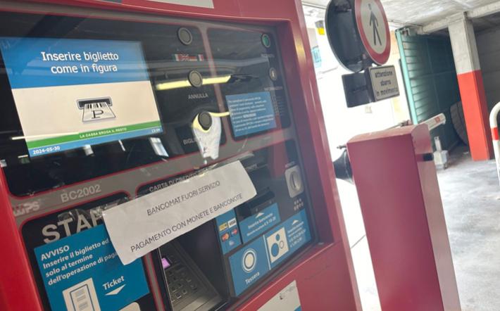 Parcheggio del Quartiere a Breo:&nbsp;da mesi non funziona il pagamento con bancomat