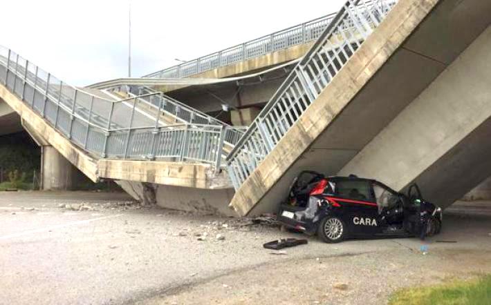 Crollo del ponte di Fossano, “disastro colposo”: quattro condanne e mezzo milione da pagare alla Provincia