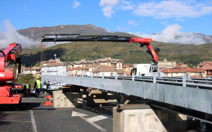 Garessio: il nuovo ponte Odasso prende forma. La ditta Bertero avanza nei lavori. ECCO LE IMMAGINI