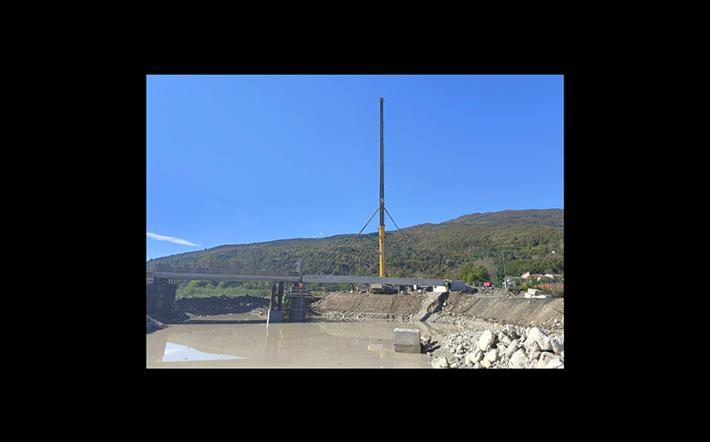 Priola: dopo lo stop al passaggio per le piogge, proseguono i lavori al ponte di Pianchiosso