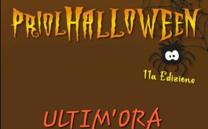 PriolHalloween rinviato al 2 novembre per l'allerta arancione