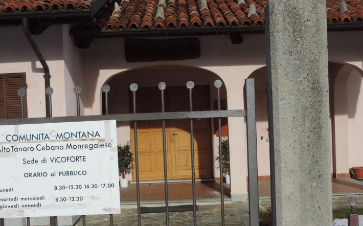 Ex sede dell’Unione Montana a Fiamenga: interessa al Gal Mongioie?