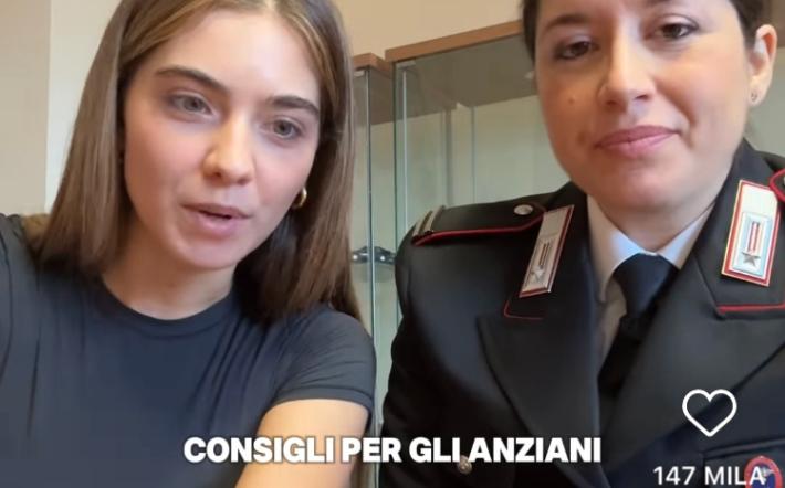 Alessia Lanza a Carrù per sensibilizzare contro le truffe agli anziani