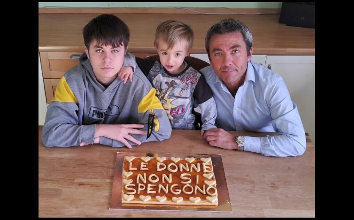 Mondovì: anche la crostata dei piccoli Gabriele e Mattia contro la violenza sulle donne
