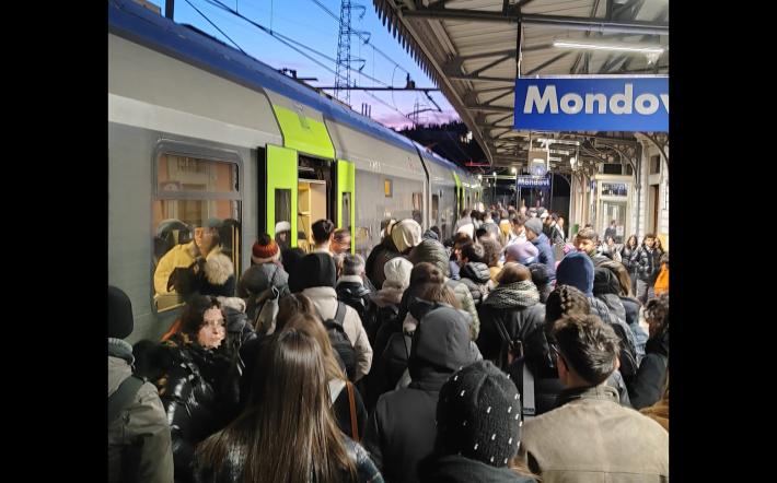 Mondovì: cancellato il treno dei pendolari del mattino