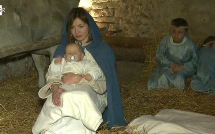 Dogliani: il Presepe vivente di Castello n° 50 su Rai 3 al Tgr Piemonte 