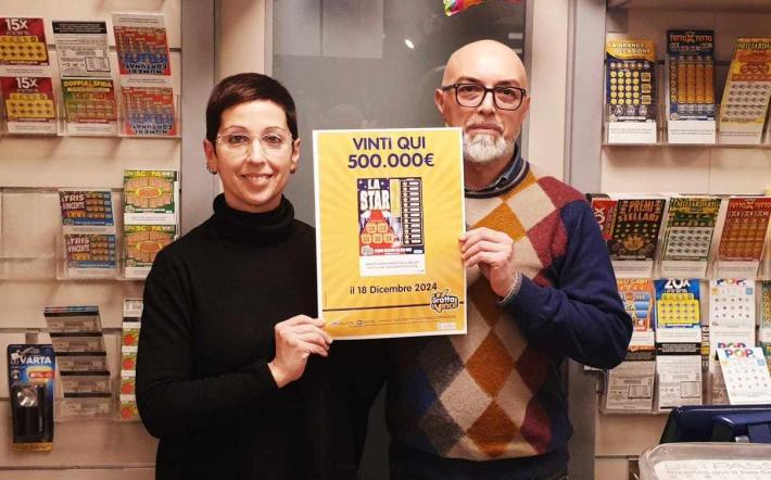 Carrù: vince 500.000 euro con un Gratta e Vinci da 5 euro