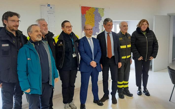 Ceva: il prefetto di Cuneo in visita al Centro Operativo di Emergenza 