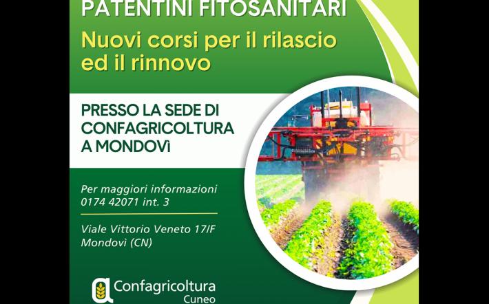Confagricoltura Mondovì: corsi 2025 per i patentini fitosanitari