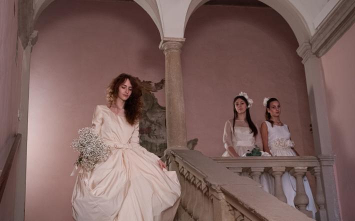 Alla sfilata Inner Wheel al Santuario di Vicoforte per la Pediatria gli abiti di Dolce&Gabbana
