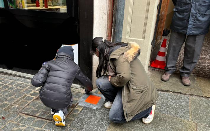 Mondovì, pietra d'inciampo in memoria di Vincenzo Bellino