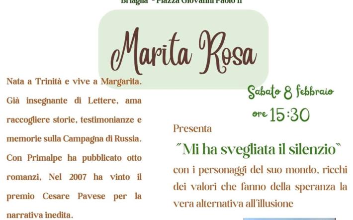 Briaglia: appuntamento letterario sabato pomeriggio