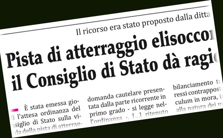 Pista di atterraggio elisoccorso a Roburent: Consiglio di Stato dà ragione al Comune