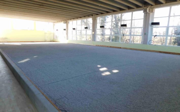 Niella: otto nuovi campi da petanque al coperto