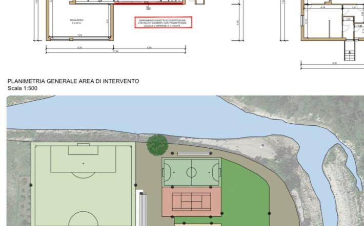 San Michele: al via i lavori per il “relamping” alla Polisportiva