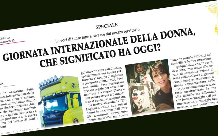 8 MARZO: La "Giornata Internazionale dei diritti della Donna". Eventi, passioni, interviste del mondo femminile elle nostre zone