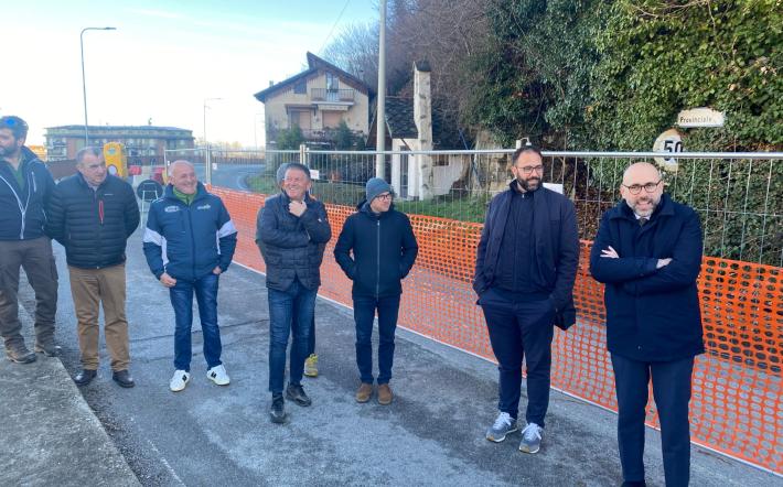Sopralluogo al cantiere di Serra degli Ulivi: “Lavori in anticipo rispetto al cronoprogramma”