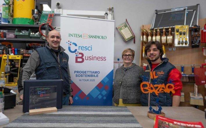 Intesa Sanpaolo ha premiato Il Bazar di Dogliani per la sua svolta sostenibile
