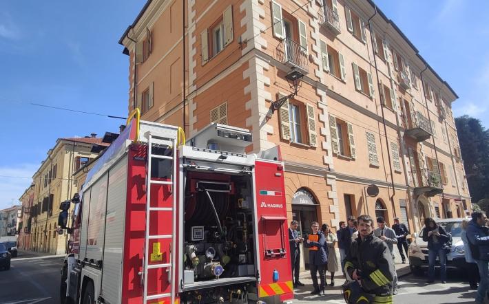 Allarme antincendio al Tribunale di Cuneo 