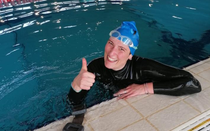 Apnea, Mondovì Sub: oro per Elisa Piccino