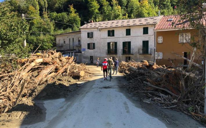 alluvione 2020 ponte per Serra