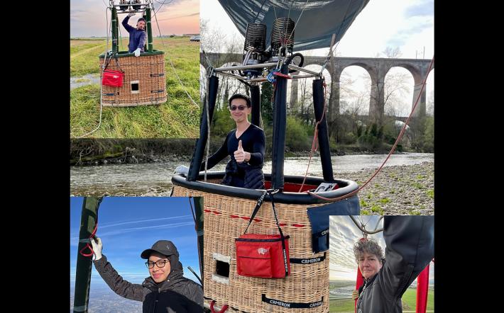 I piloti stranieri: "I love Mondovì”. Imparano a volare in mongolfiera e arrivano dal mondo intero