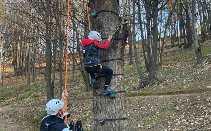 Inaugurato a Vicoforte il nuovo “tree climbing” al Bosco delle Scoperte