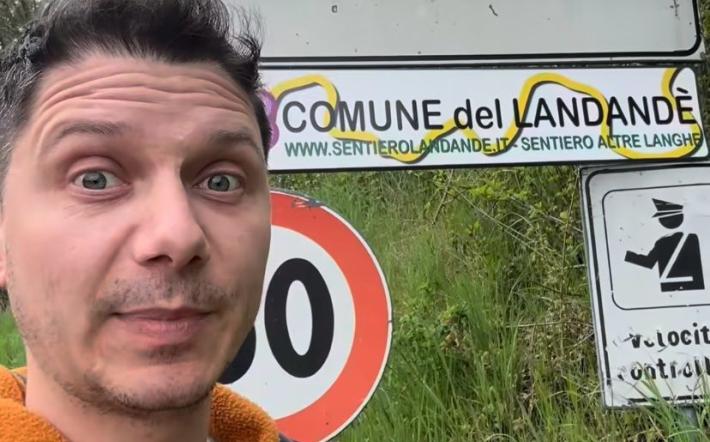 Luc Sbrab in visita a Briaglia