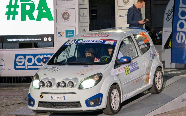 Rally, l’equipaggio monregalese Turco-Pronestì supera la prova del rientro ad Alba