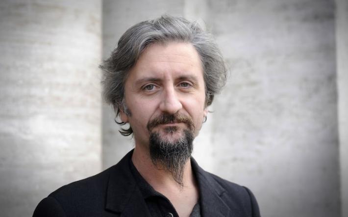 Ascanio Celestini, a maggio, al Baretti di Mondovì