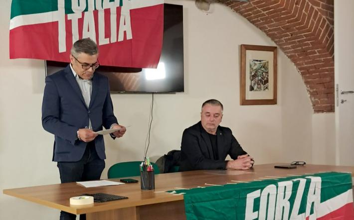 Giampiero Caramello è il segretario cittadino di Forza Italia Mondovì