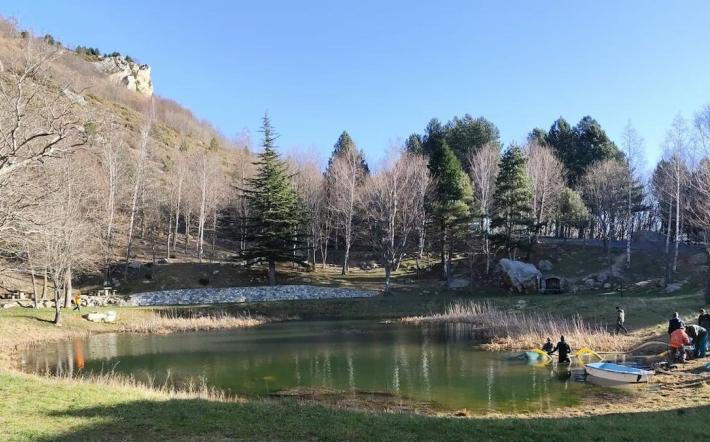 Intervento per la biodiversità al lago della Madonna di Alto