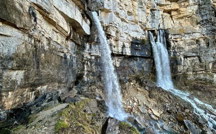 Chiusa: attive le cascate del Pis del Pesio
