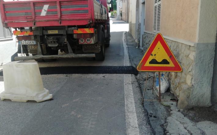 Niella: nuovi dossi in via XX Settembre